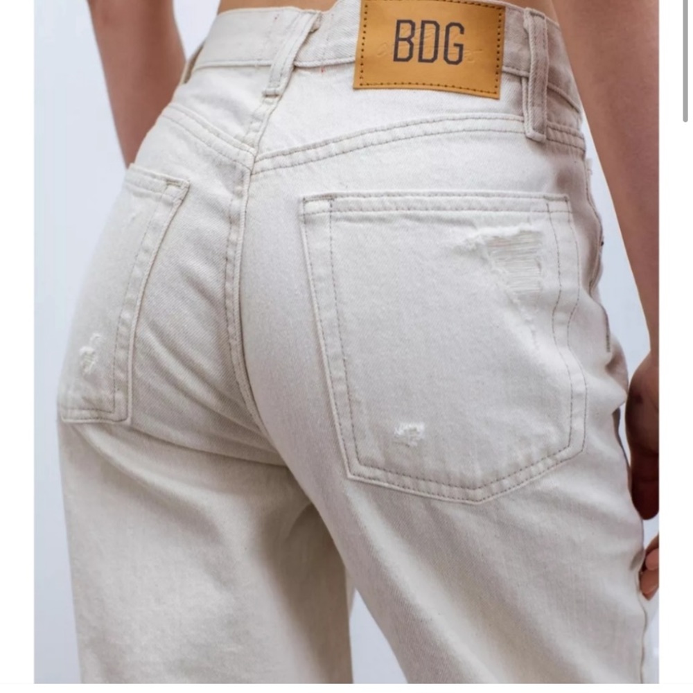 UO Cream Jeans